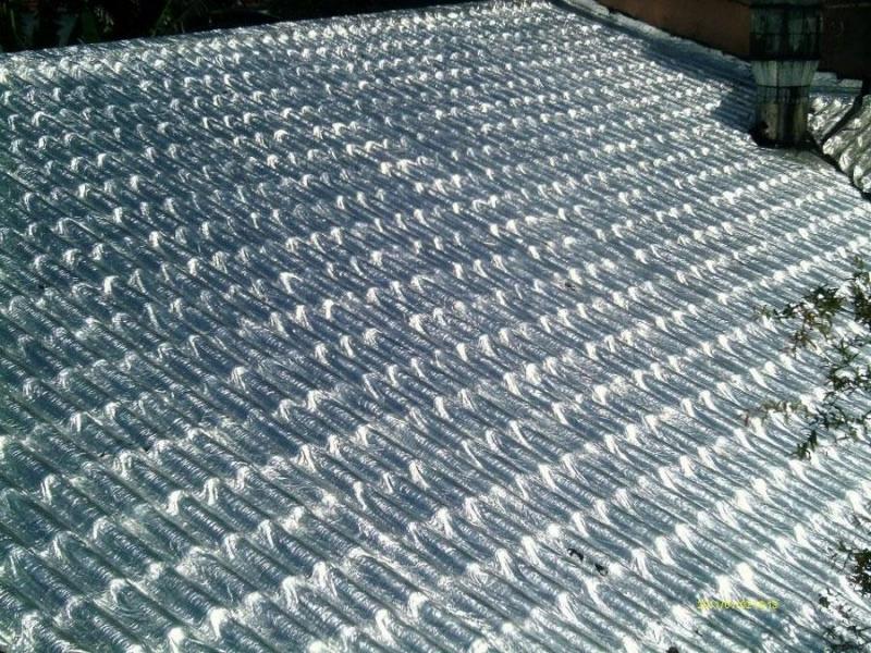 Manta de aluminio para telhado