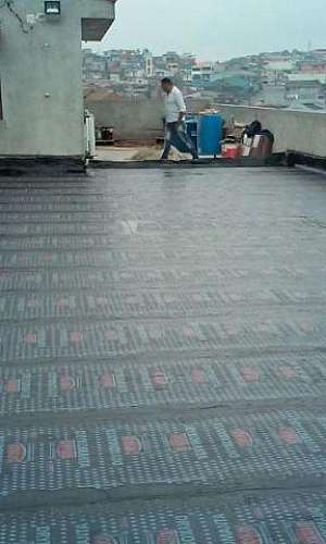 Impermeabilização com manta asfáltica Impermeabilização com manta asfáltica