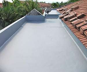 Impermeabilização com manta liquida Impermeabilização com manta liquida