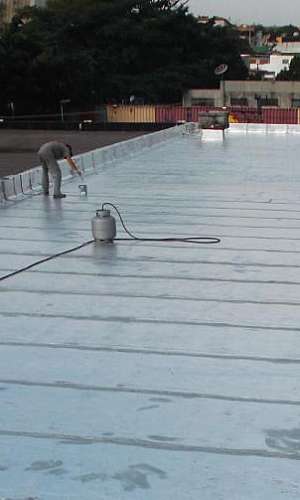 Impermeabilização de lajes expostas Impermeabilização de lajes expostas
