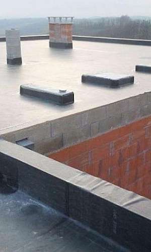 Impermeabilização de lajes expostas Impermeabilização de lajes expostas