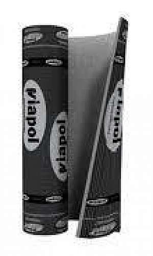 Manta asfáltica preta Manta asfáltica preta