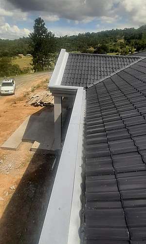 rufo metálico telhado rufo metálico telhado